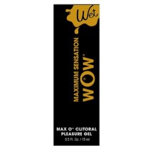 Wet Maximum Sensation Wow Clitoral Arousal Gel 0.5oz